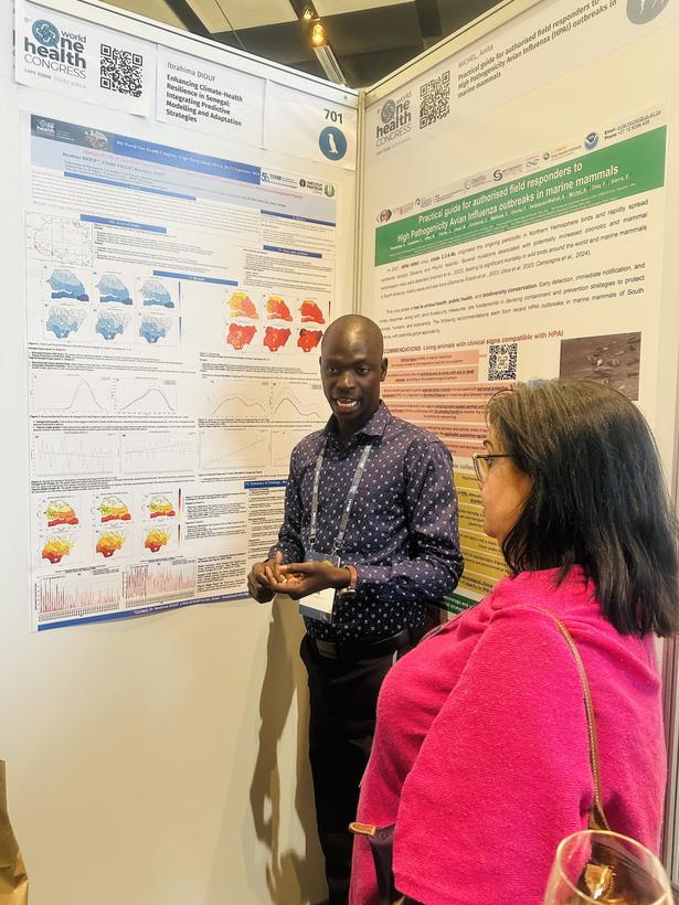 Poster « Enhancing Climate-Health Resilience in Senegal: Integrating Predictive Modelling and Adaptation Strategies » — 8ᵉ Congrès mondial One Health