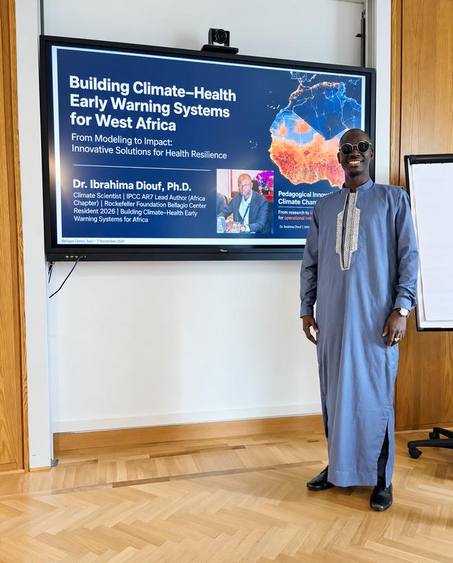 Conférence « Building Climate–Health Early Warning Systems for West Africa »