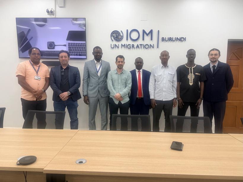 Réunion à l’OIM Burundi — mission d’assistance technique HMST / Fonds mondial