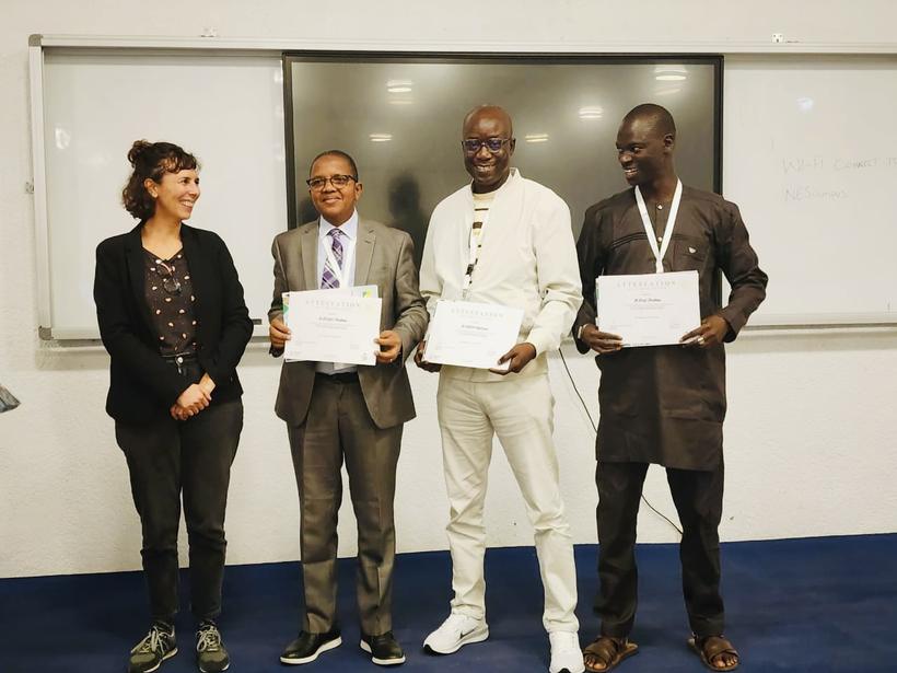 Remise des attestations de formation