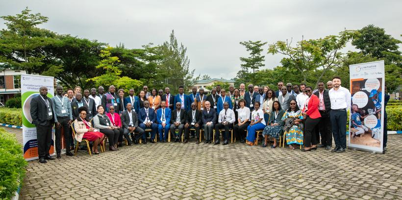 Participants à la formation sur le changement climatique
